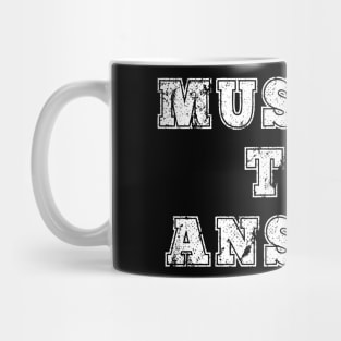 Music Is The Answer Mug